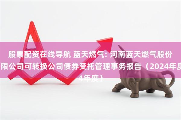 股票配资在线导航 蓝天燃气: 河南蓝天燃气股份有限公司可转换公司债券受托管理事务报告(2024年度)